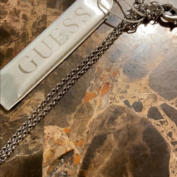 Guess Double-Chain Link Necklace - Picture 3 of 4